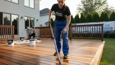 Professional deck staining and restoration by expert painters in Kissimmee, FL