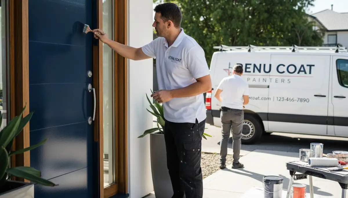 Professional door painting and refinishing in Kissimmee FL for long-lasting, weather-resistant finishes