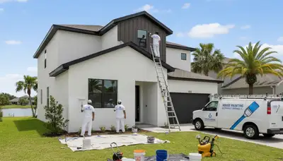 House painting services in Kissimmee, FL for residential exterior and interior painting projects