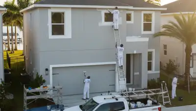 House painting services in Kissimmee, FL for residential exteriors and interiors