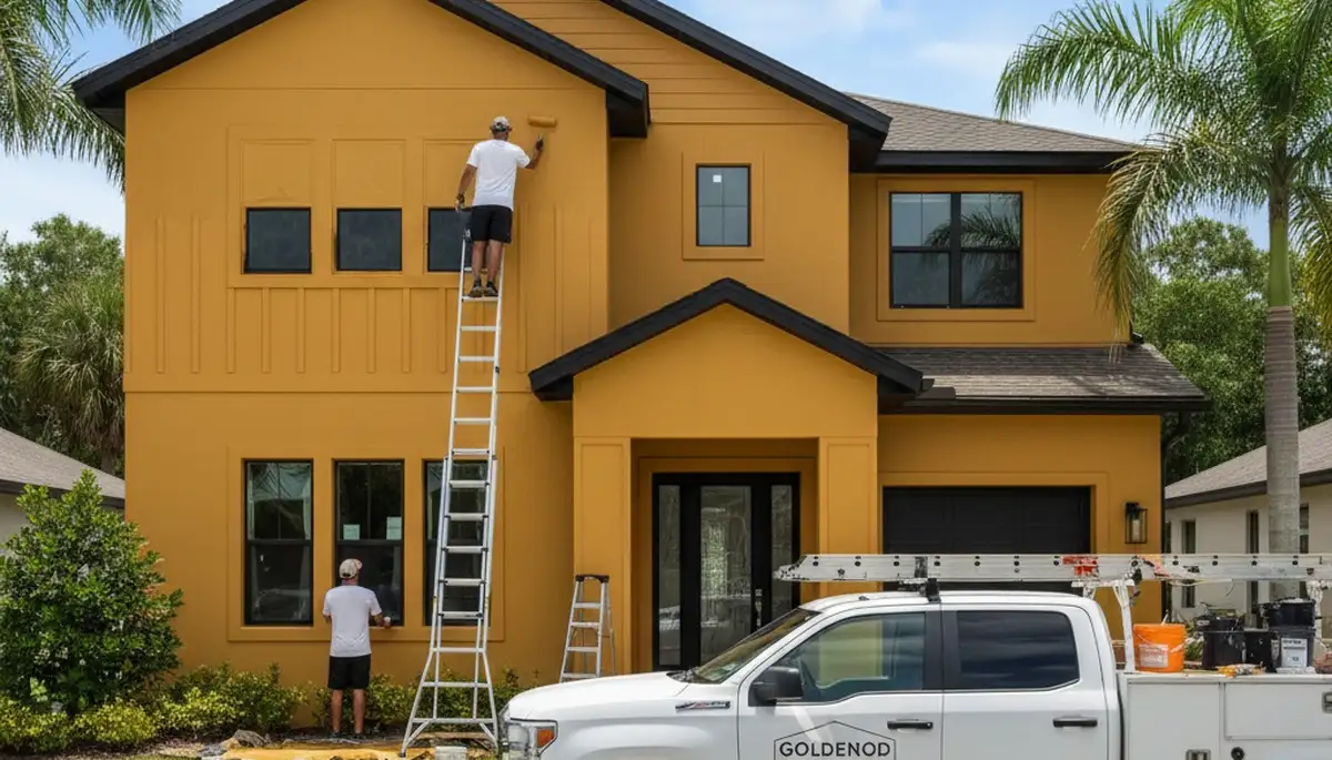 House painter serving Kissimmee, FL, providing professional interior and exterior painting services