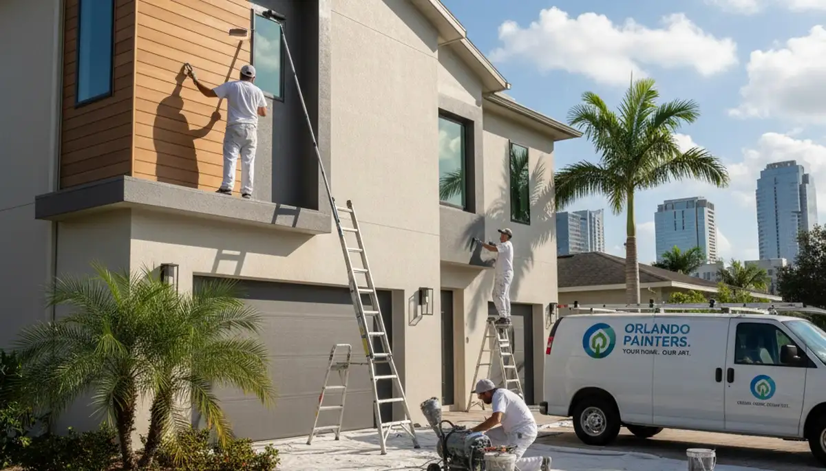 Professional house painters in Kissimmee FL providing expert exterior and interior painting services