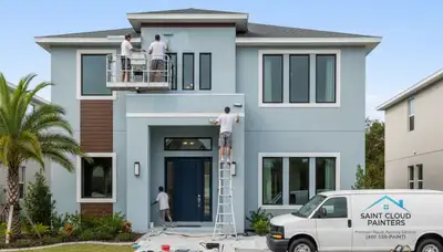 Professional house painters in Kissimmee FL providing expert exterior home painting services