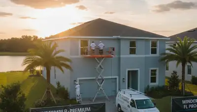 House painting service in Kissimmee, FL for residential interior and exterior homes
