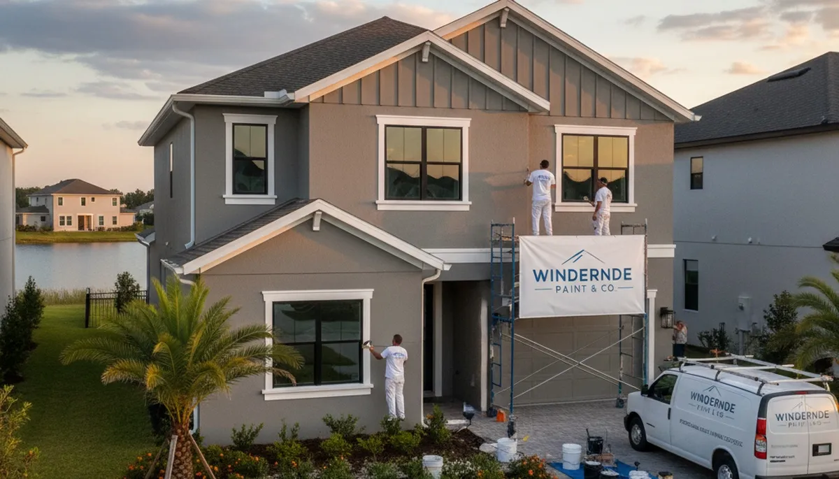 House painting services in Kissimmee, FL for residential interior and exterior homes