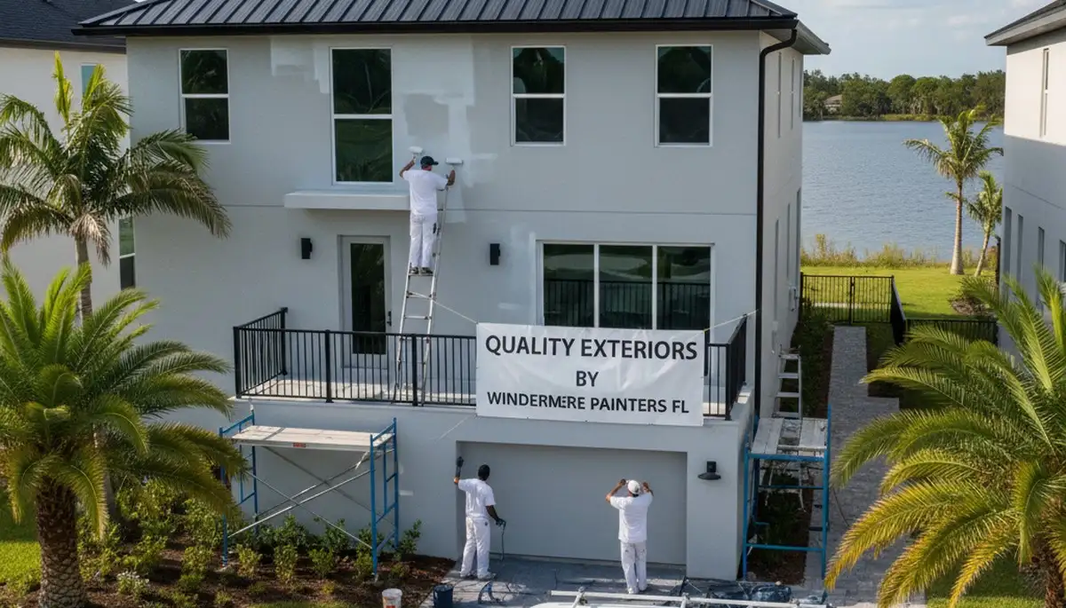 House painting service in Kissimmee, FL by Painting Kissimmee FL, professional exterior repainting team